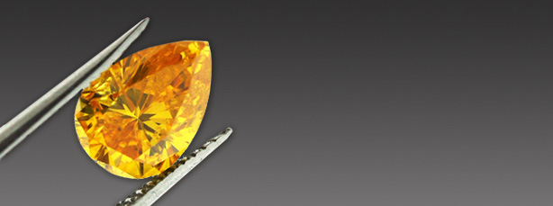 Orange Diamonds Banner