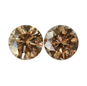 Matching Pair of Fancy Brown Diamonds Brown Diamonds Matching Pair The Problem With Fancy Colored Diamond Earrings