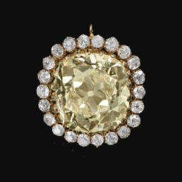 Fancy Yellow Diamond Jewel 19th Century Sothebys Yellow Diamonds Sold, Found and Broke Records