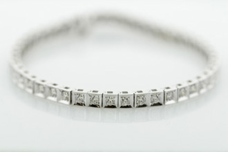 Diamond Tennis Bracelet - 45 G-H Color Diamonds, SI Clarity, 3.62 carat