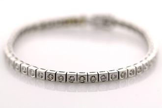 Diamond Tennis Bracelet - 48 G-H Color Diamonds, SI Clarity, 3.56 carat
