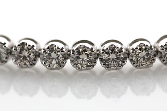 Diamond Tennis Bracelet - 55 G-H Color Diamonds, SI Clarity, 2.70 carat