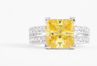 Yellow Diamond Ring