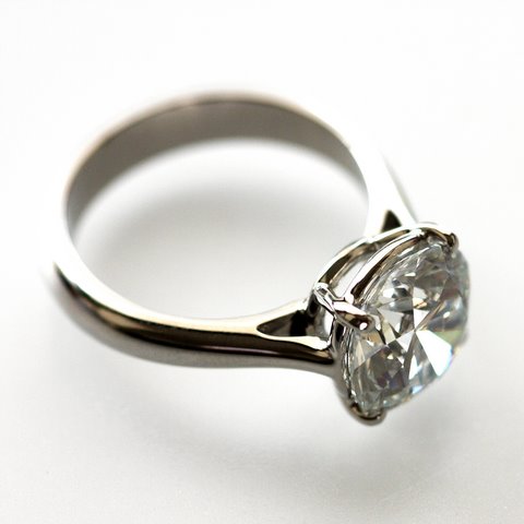 Solitaire Round Diamond Ring